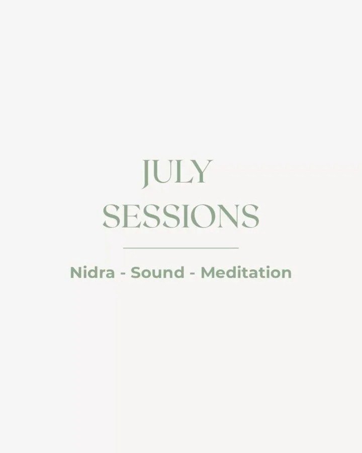 ✨July sessions are now live and ready to book. ✨

Join me at @menevia_spa for two special evenings of Deep Rest. Starting with a gentle guided yoga nidra, aromatherapy and finishing with a crystal sound bowls. 

Come as you are, and enter a space whe