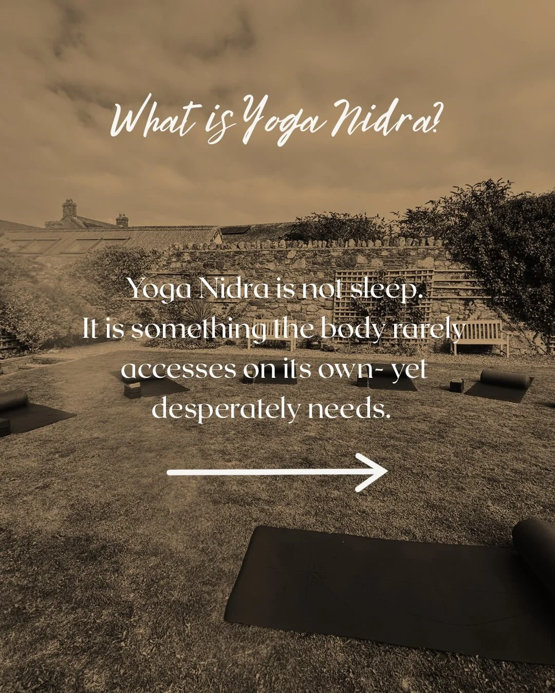 ✨so what is Yoga Nidra, somewhere in between. So beautiful but rare it is that we treat our bodies to this special practice. ✨

Join me, for an hour of just you. 

Big love, 
T xx