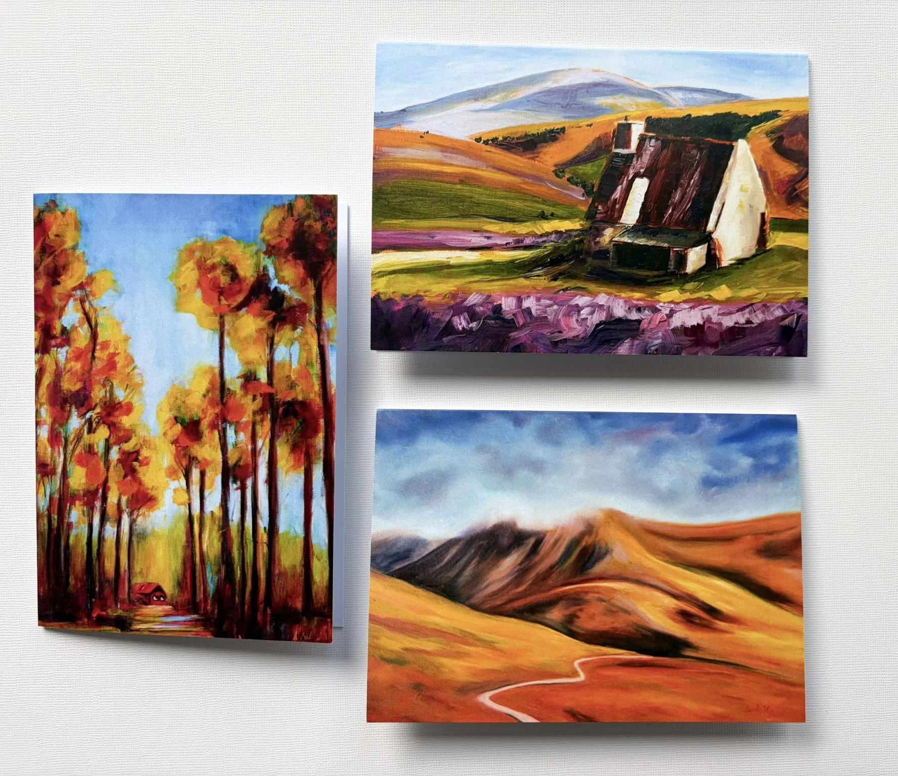 Autumn Greeting Cards - 3 pack