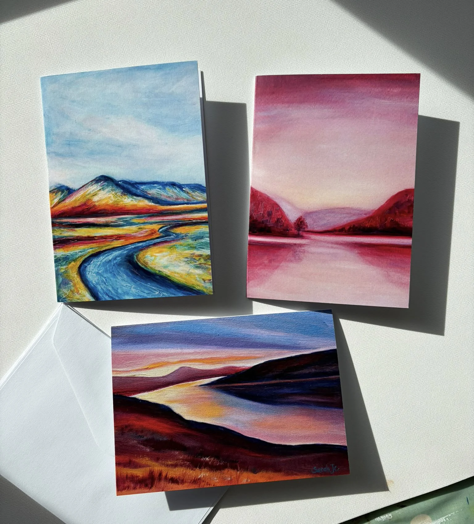 Autumn Greeting Cards - 3 pack