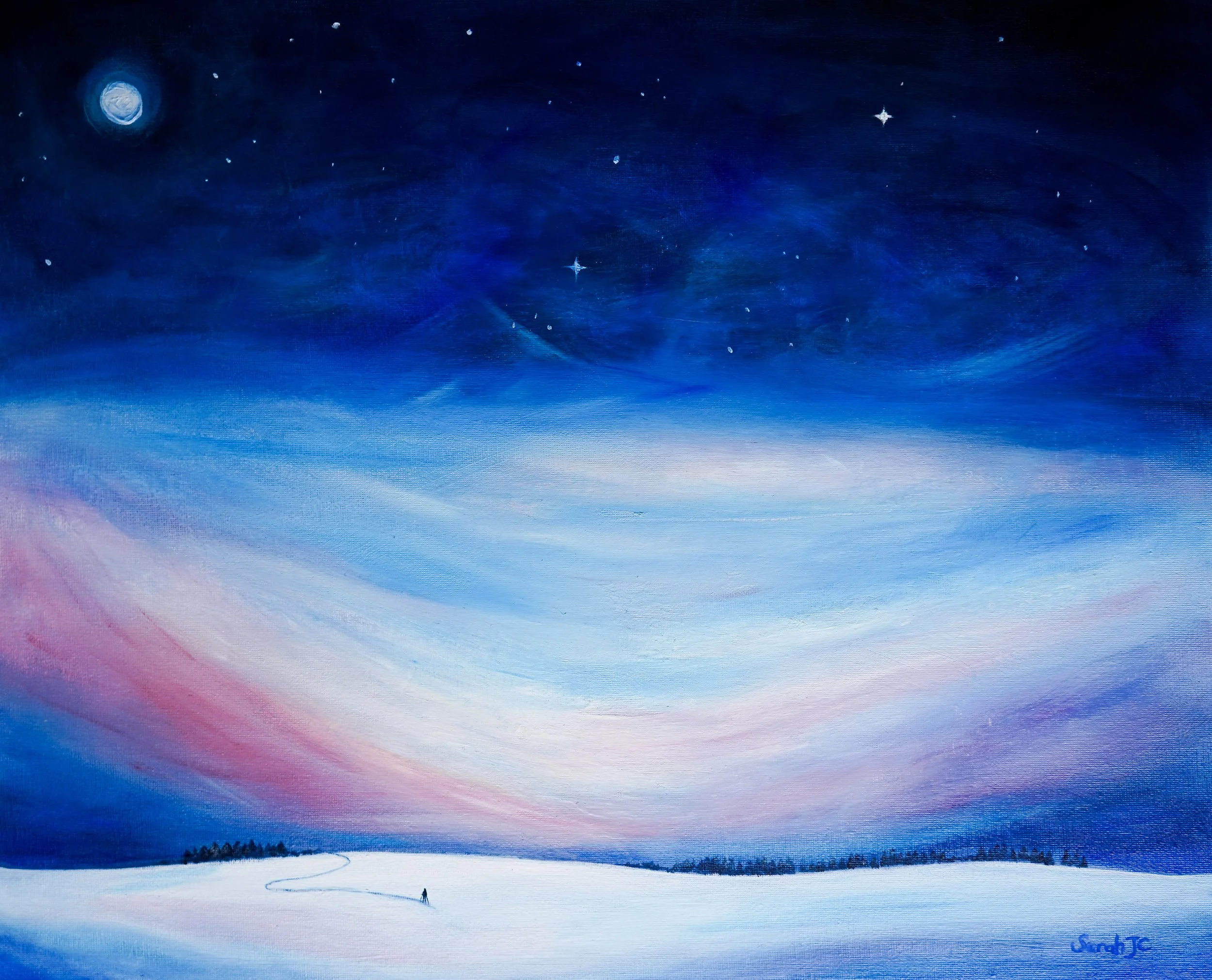 Lone Skier