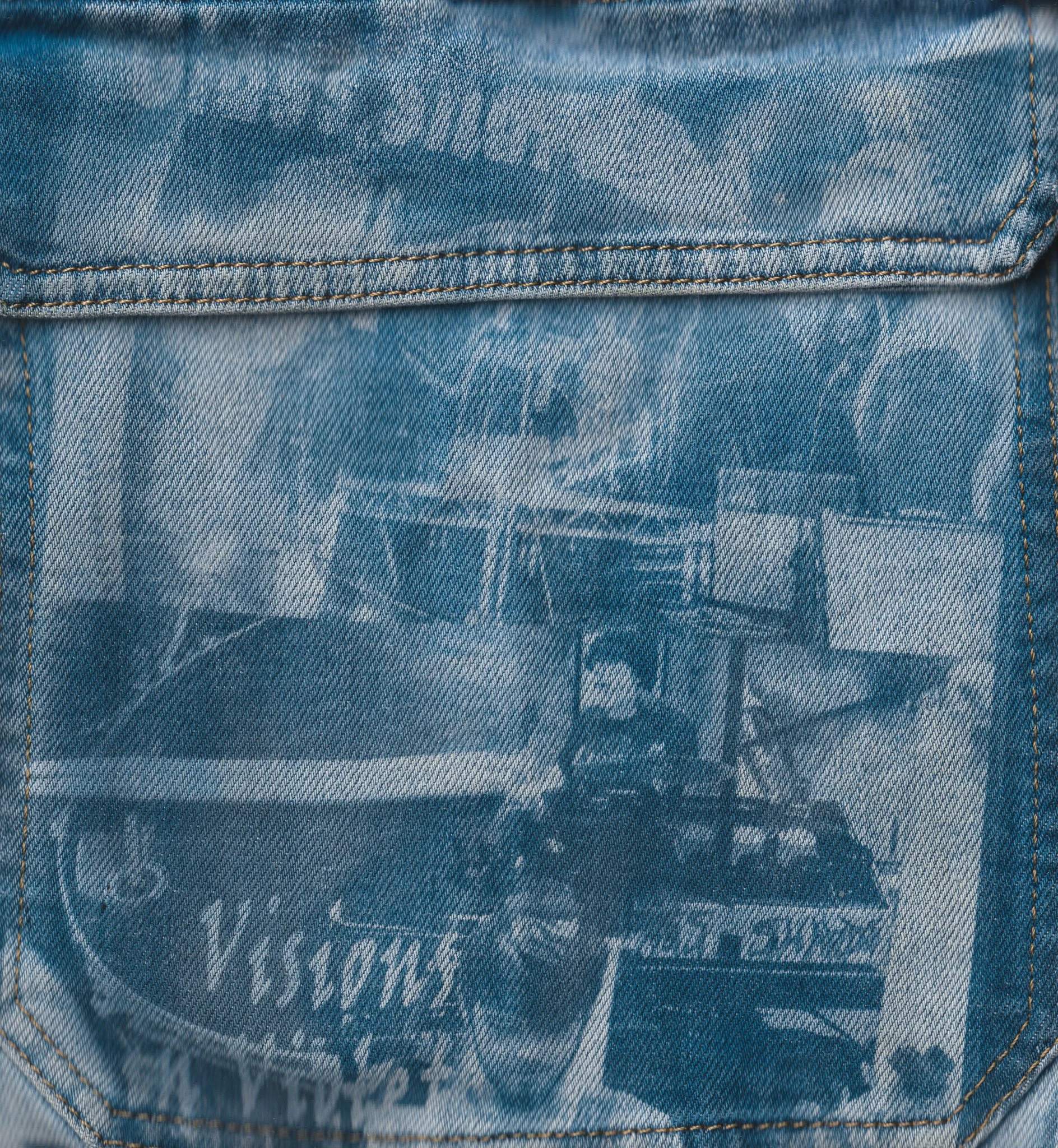 Cyanotype Jacket Print, 2025