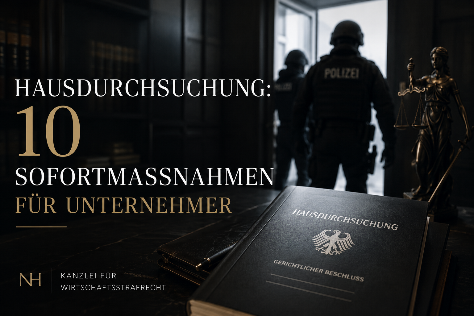Hausdurchsuchung: 10 Sofortmaßnahmen für Unternehmer