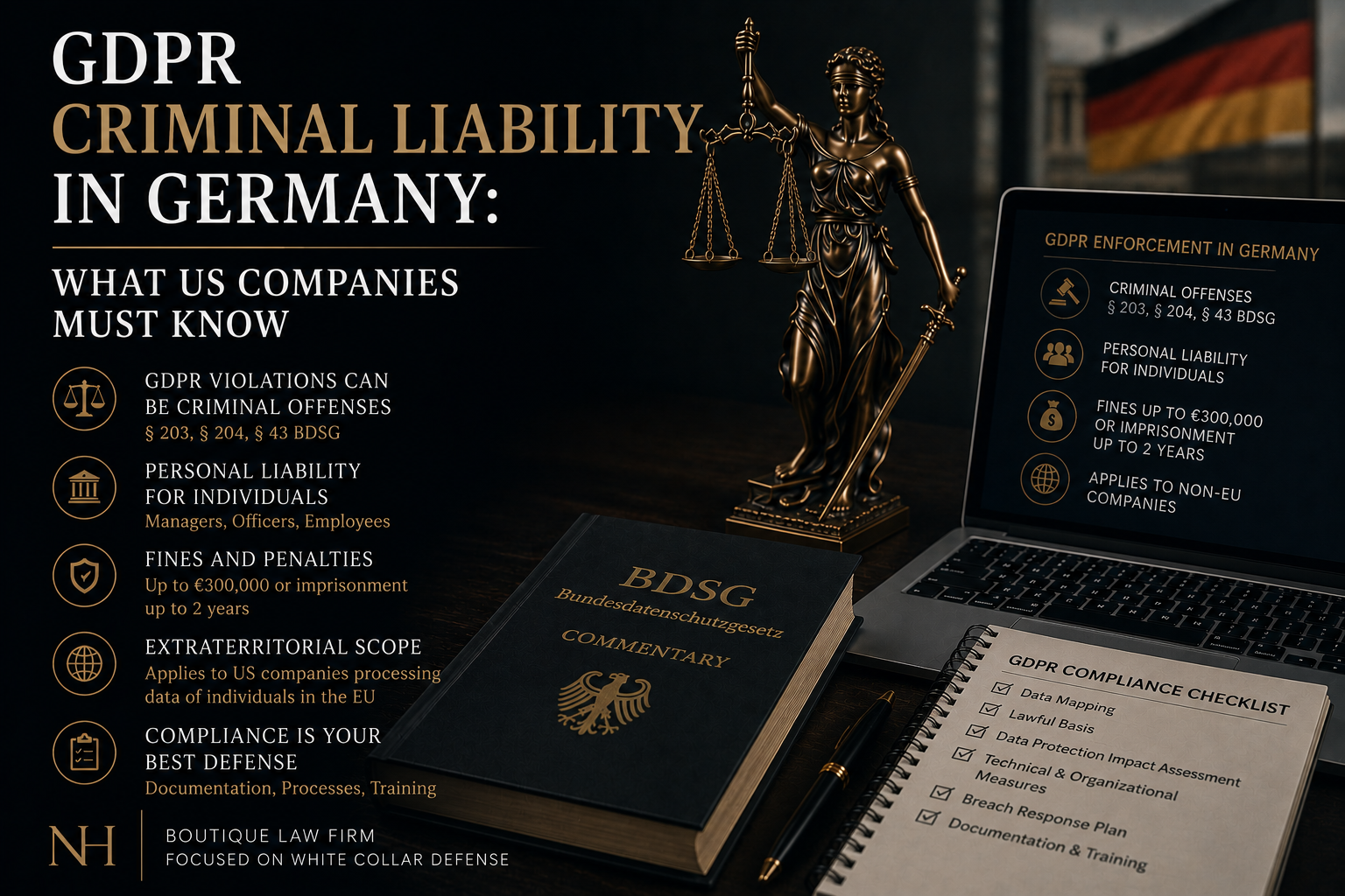 GDPR Criminal Liability in Germany: What US Companies Must Know (EN)