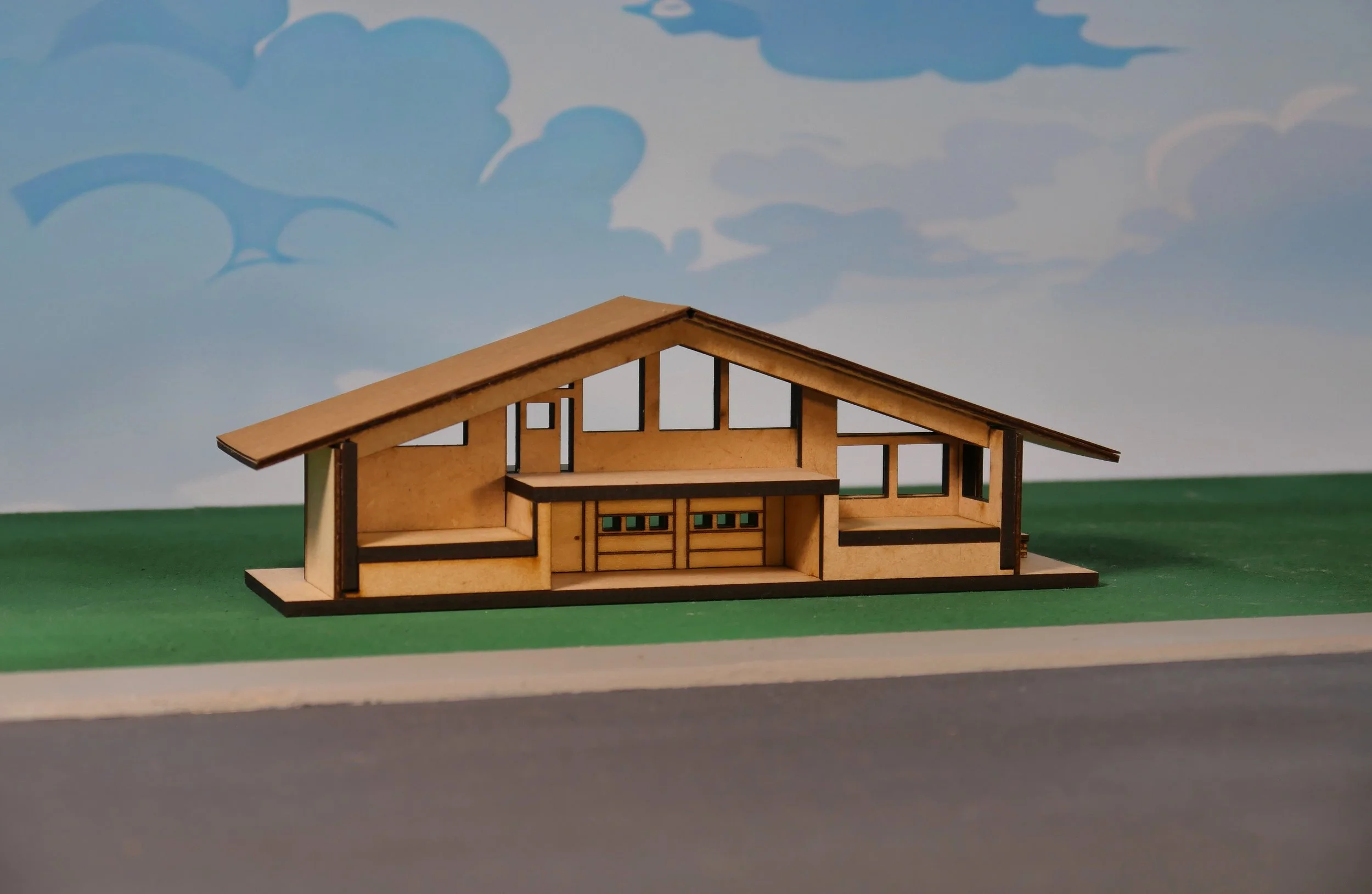 144 Scale House Kit - The Sandpiper