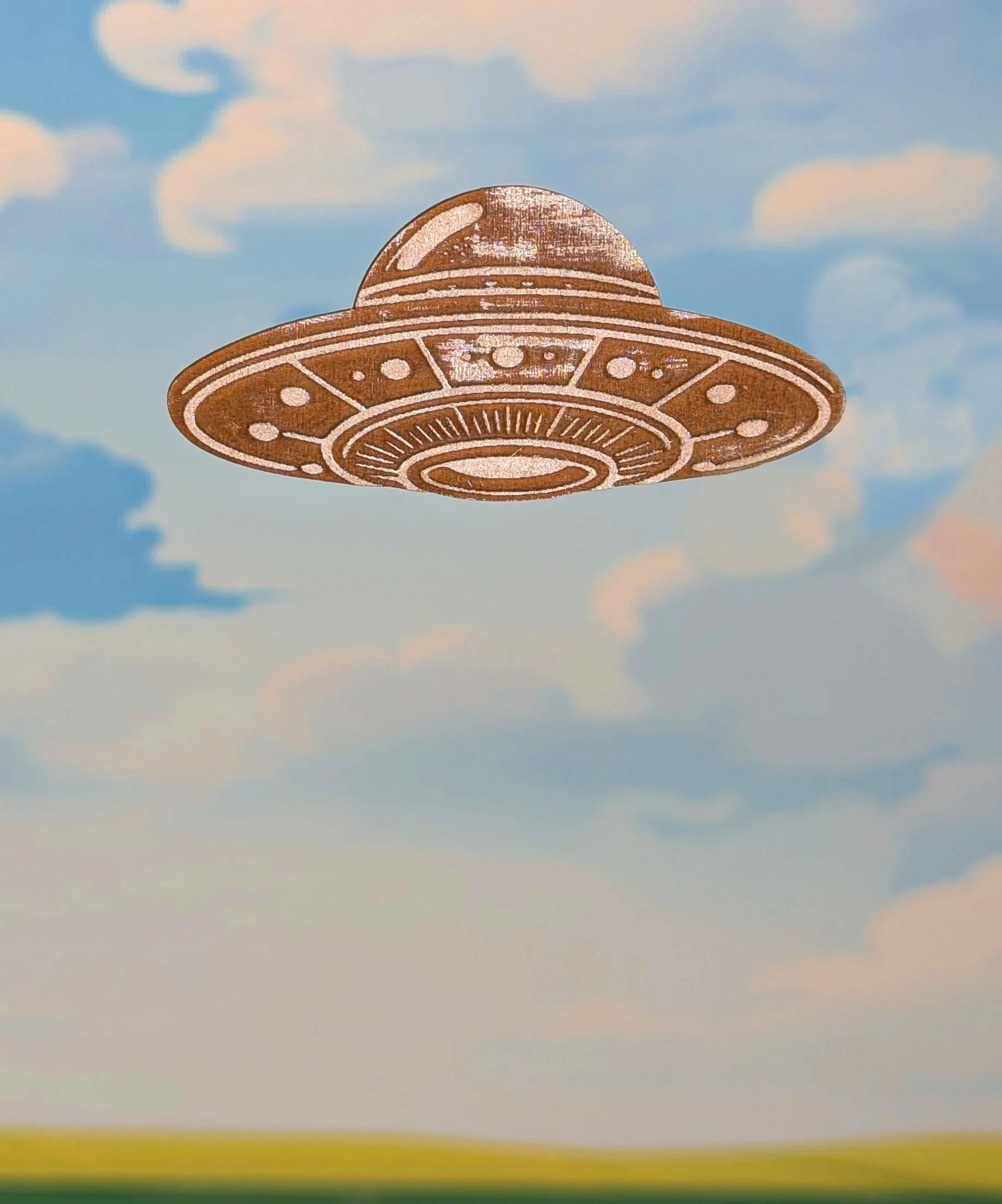Flying Saucer #3 Magnet
