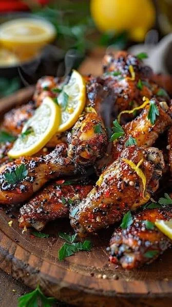 Mediterranean Lemon & Herb Chicken Wings 500g