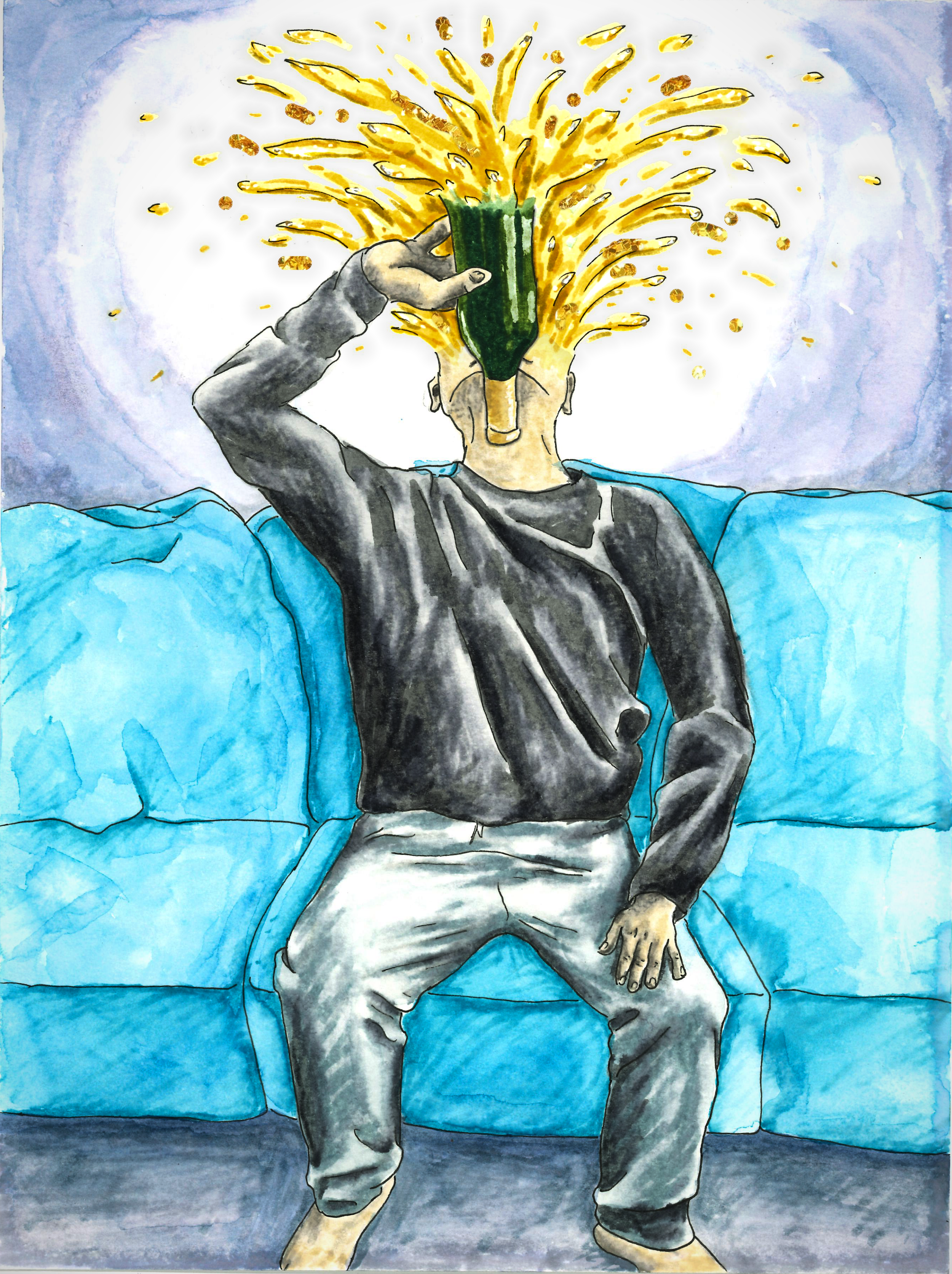 "Champagne Glitter Bomb" - 2022