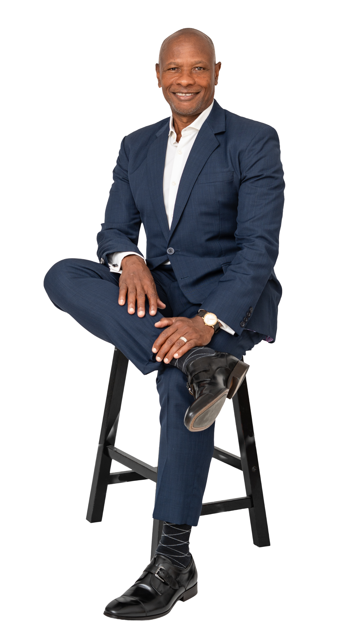 Hector Robinson KC Cayman Islands Litigation, Sitting on Chair