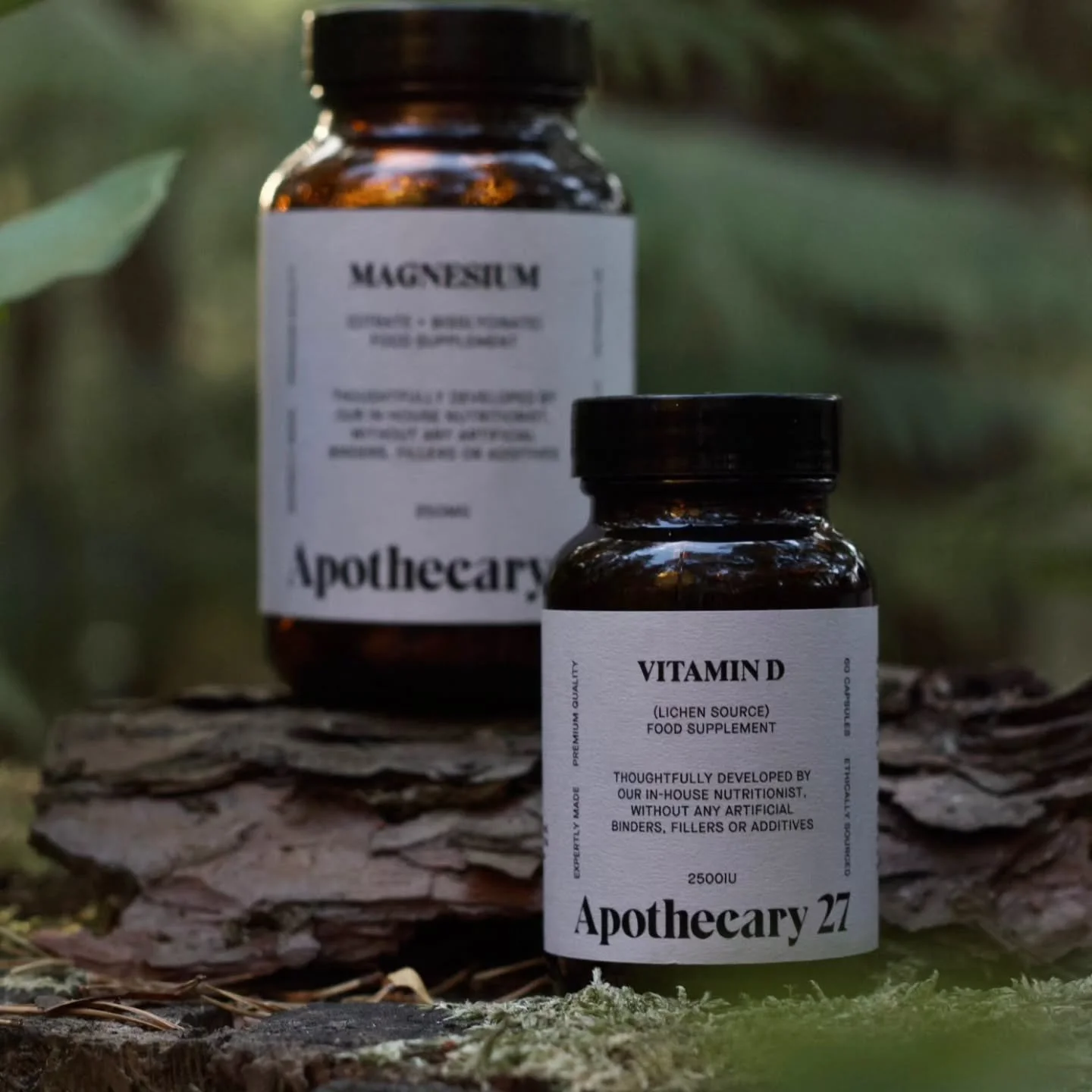 'tis the season. 

vitamin d season that is 🤧

2500IU of absorbable vitamin d sourced from lichen is all you'll find in our capsule.