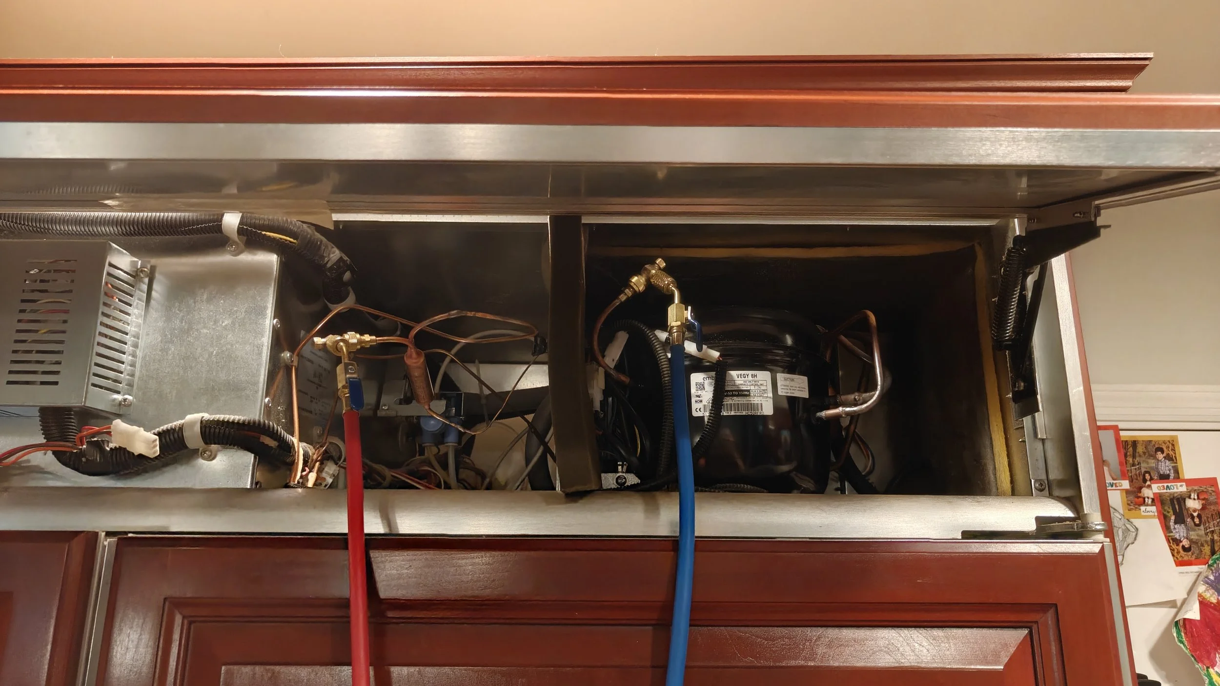 Compressor and condenser service