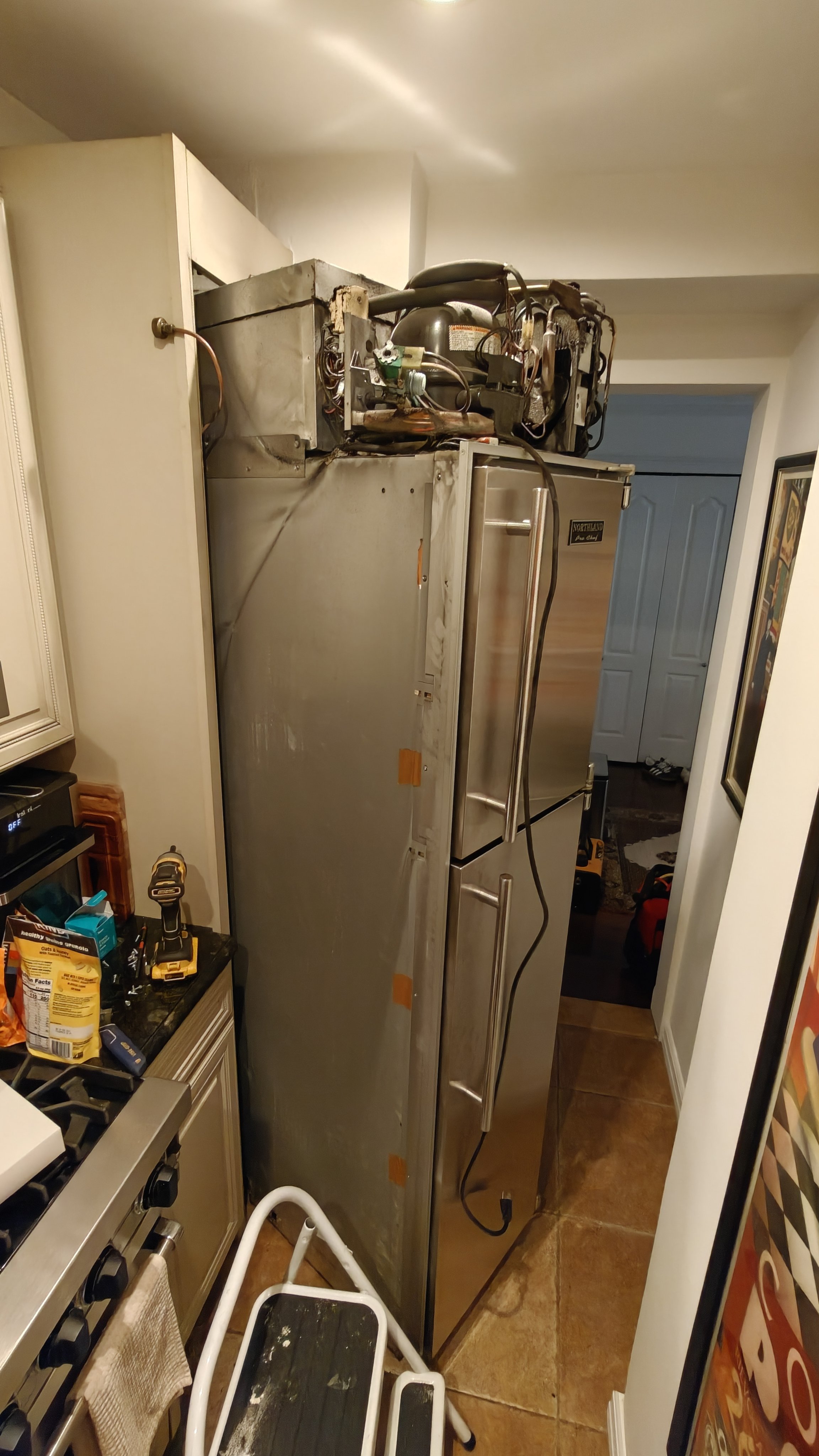 Sealed system teardown