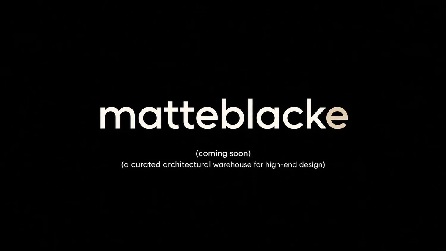 matteblacke