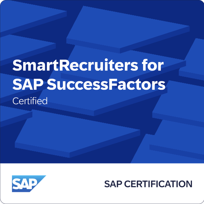 SmartRecruiters for SAP SuccessFactors certification badge earned by Kristy Walsh