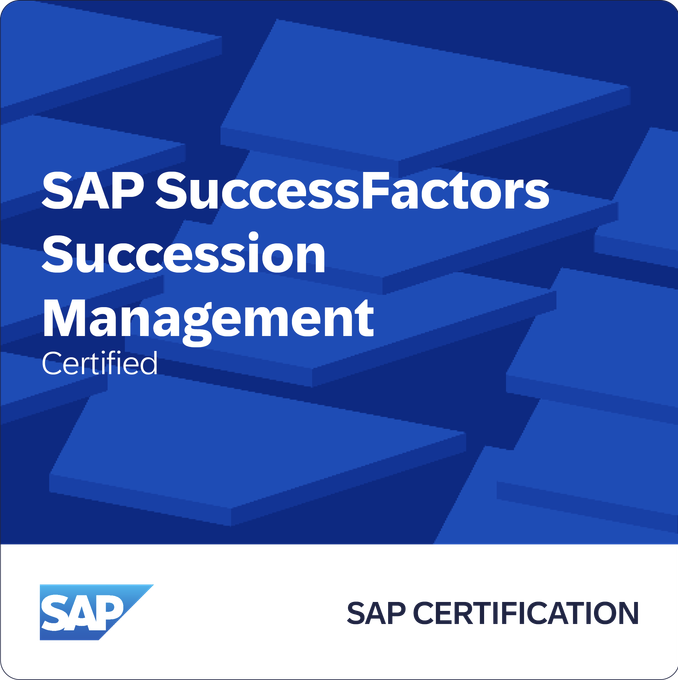 SAP SuccessFactors Succession Management certification badge earned by Kristy Walsh