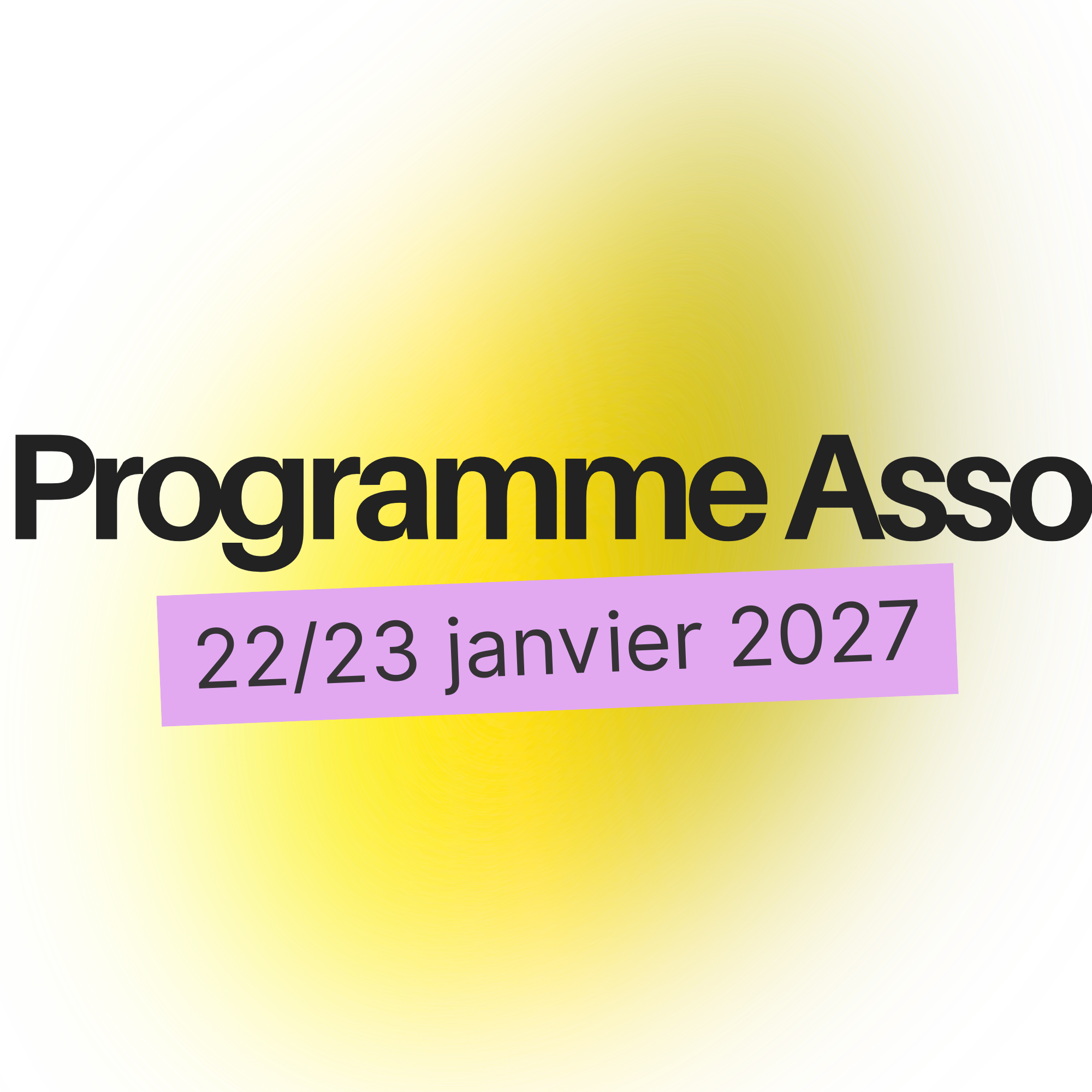 Workshop Asso - l'évènementiel : une bonne diversification marché ?