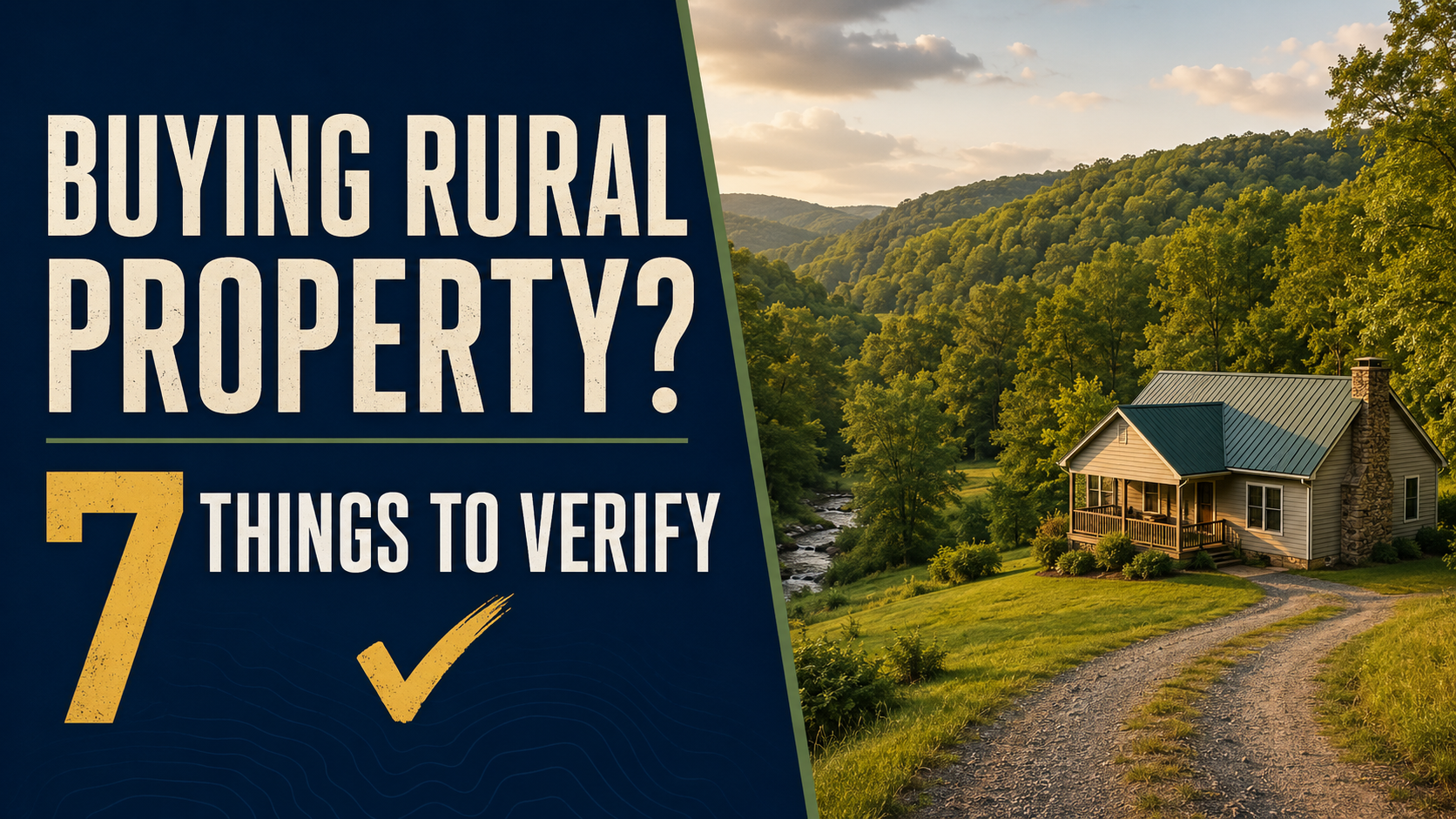 Buying Rural Property in Southeast Ohio? 7 Things to Verify Before Making an Offer