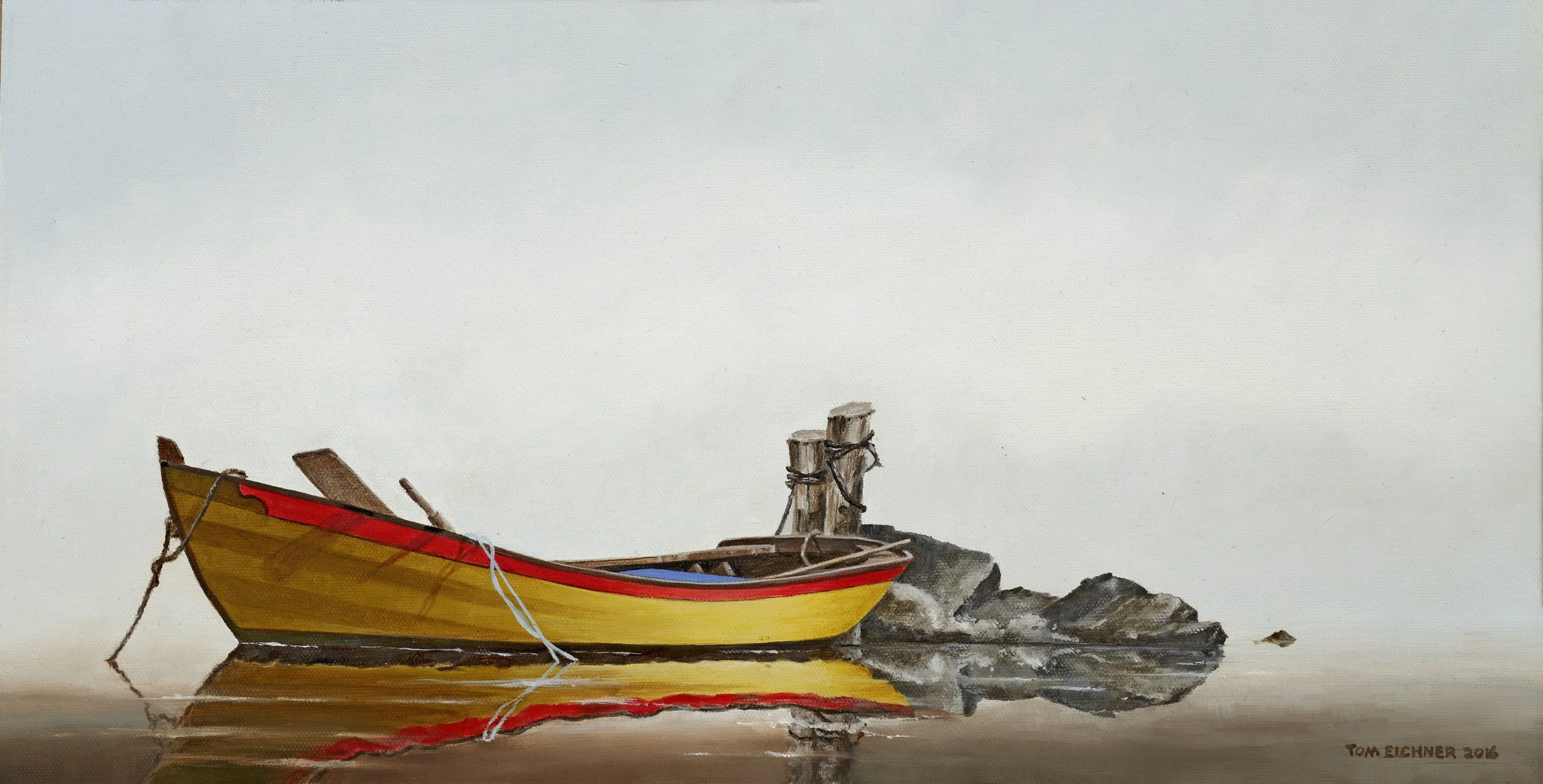 Yellow Boat
10"x20" Oil on Canvas