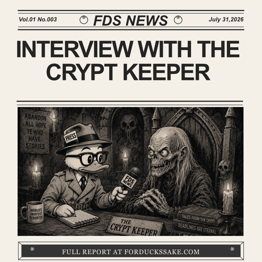 INTERVIEW WITH THE CRYPT KEEPER