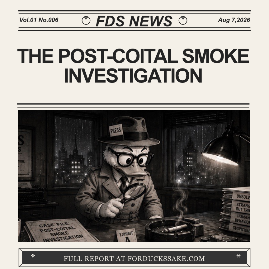 THE POST-COITAL SMOKE INVESTIGATION