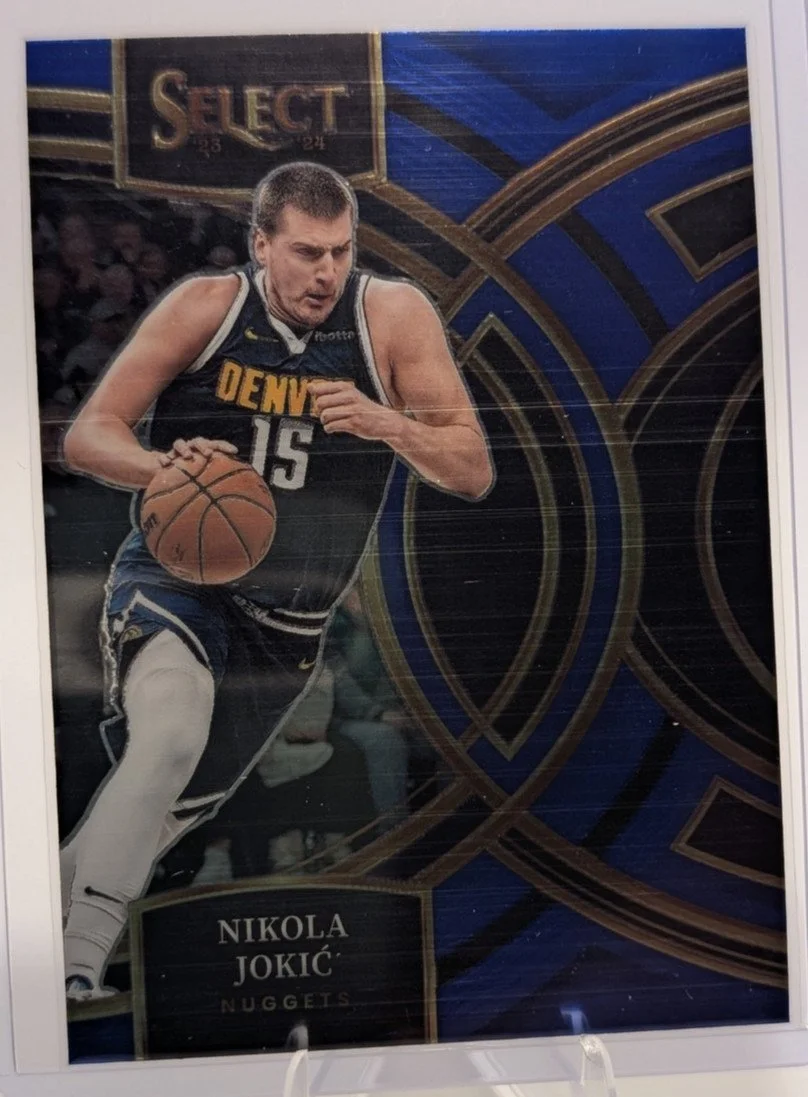 Front of 2023-24 Panini Select Nikola Jokic #169 Denver Nuggets