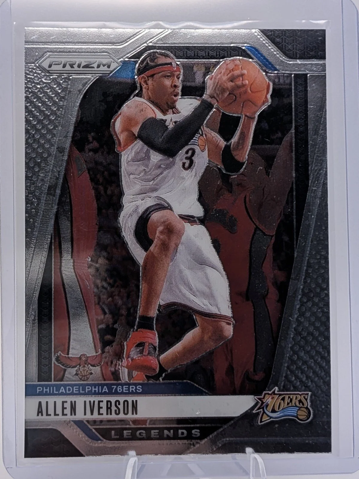 Front of 2024-25 Panini Prizm #291 Allen Iverson