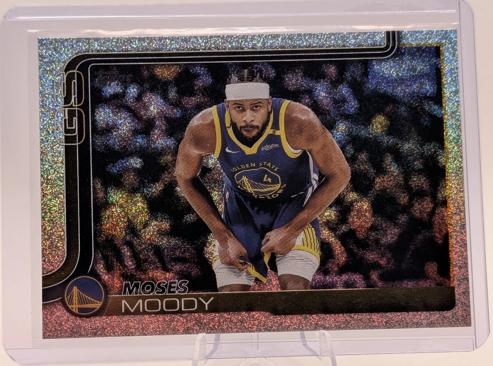 Front of 2025-26 Topps #140 Moses Moody