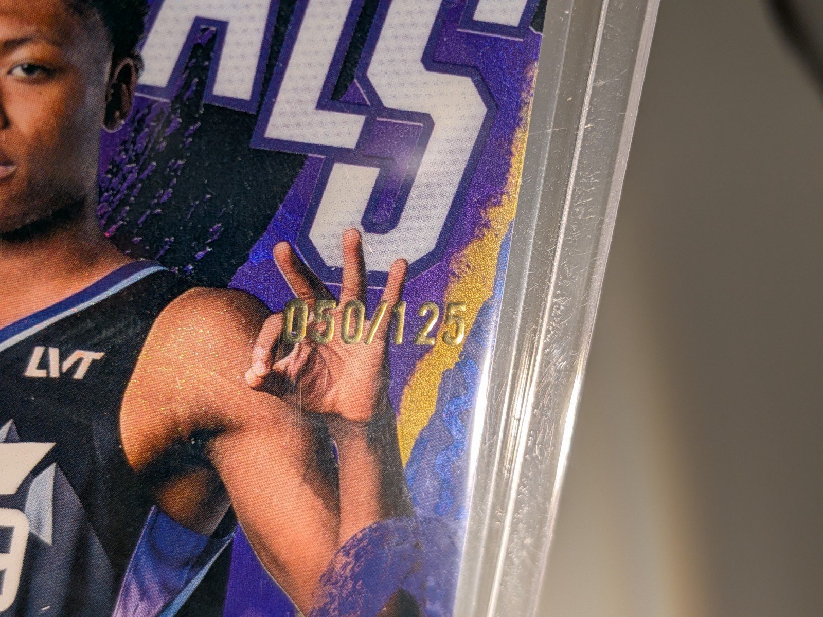 2025-26 Finest #A-5 Ace Bailey Arrivals Purple Refractor #/125 - photo 2