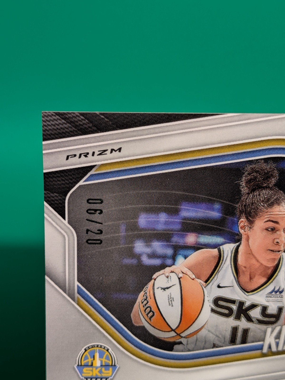 2025 Panini Prizm WNBA #24 Kia Nurse Cherry Blossoms Prizms FOTL #/20 - photo 5