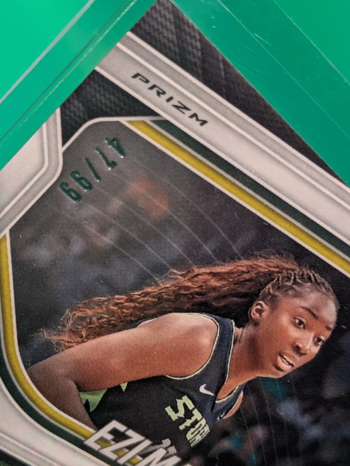 2025 Panini Prizm WNBA #36 Ezi Magbegor Orange Prizms #/99 - photo 3