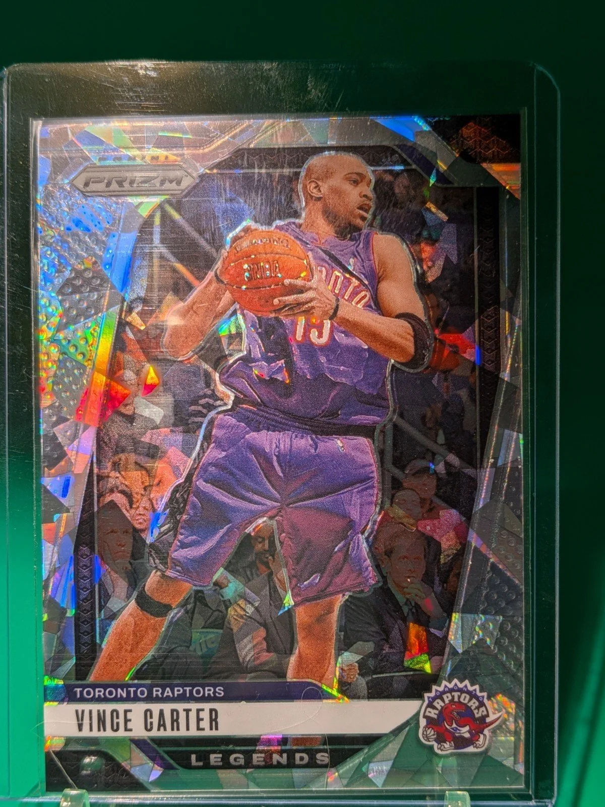 2024-25 Panini Prizm #295 Vince Carter Prizms Ice - photo 3