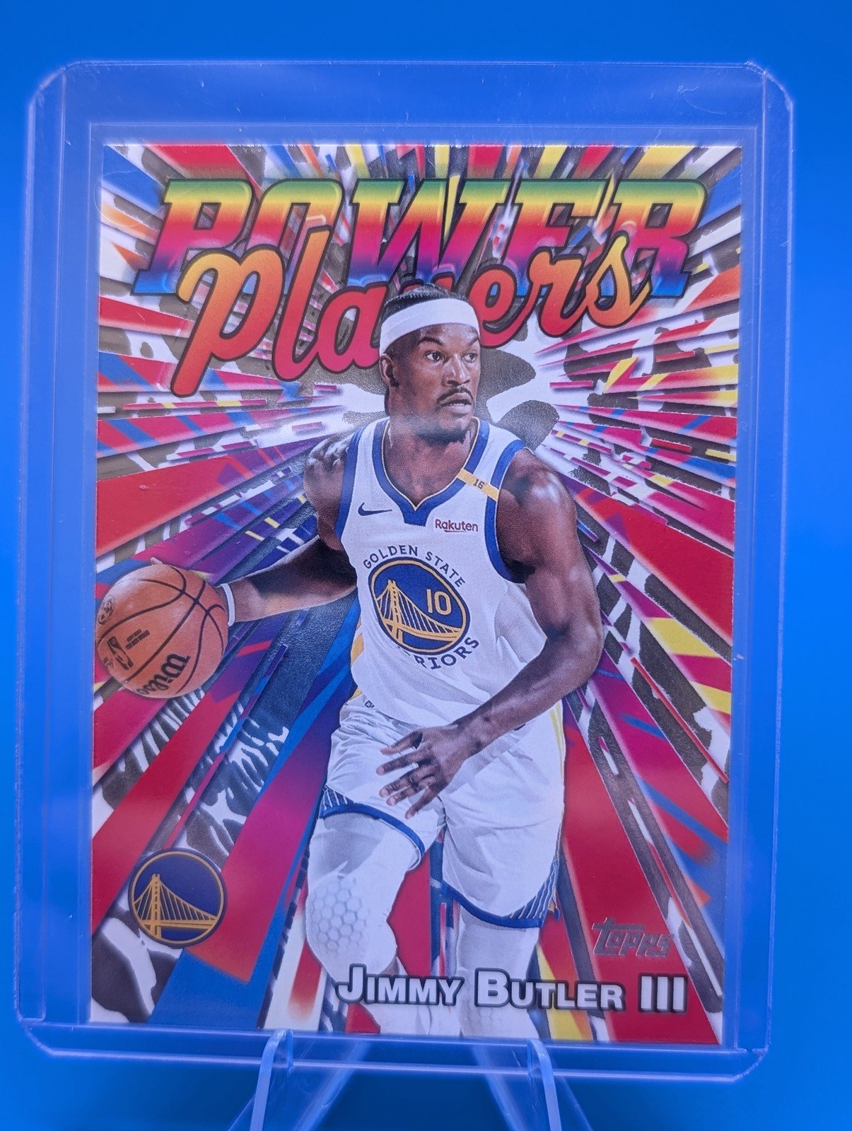 Front of 2025-26 Topps #PP-10 Jimmy Butler III Power Players