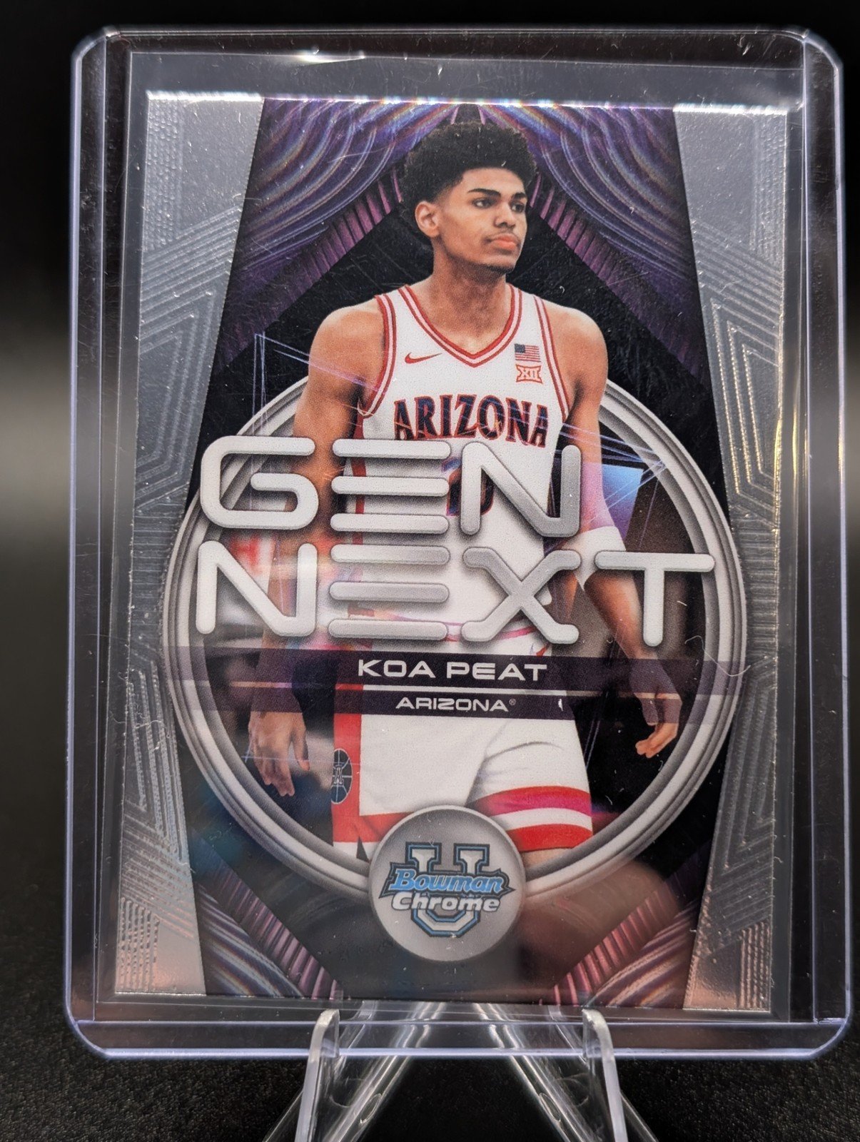 Front of 2025-26 Bowman #GN-3 Koa Peat Gen Next