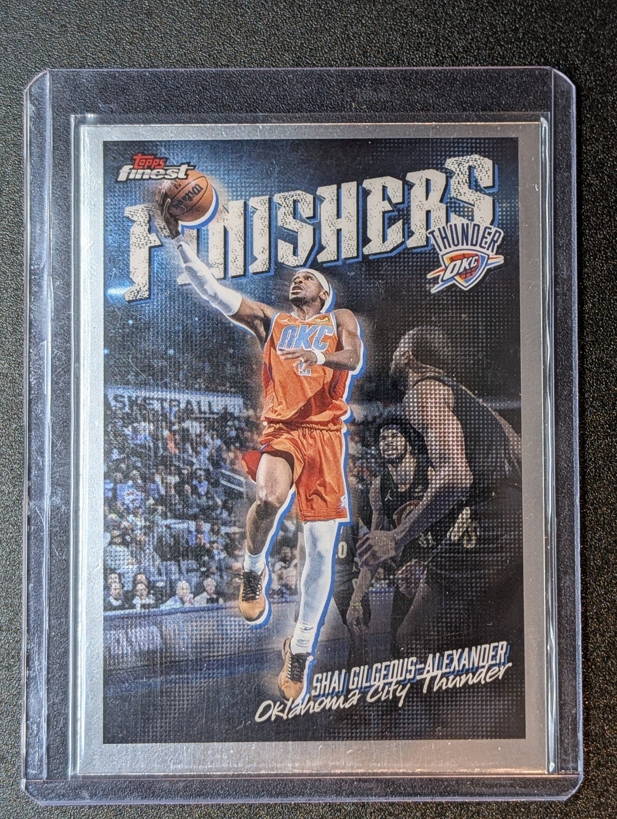 Front of 2025-26 Finest #FI-5 Shai Gilgeous-Alexander