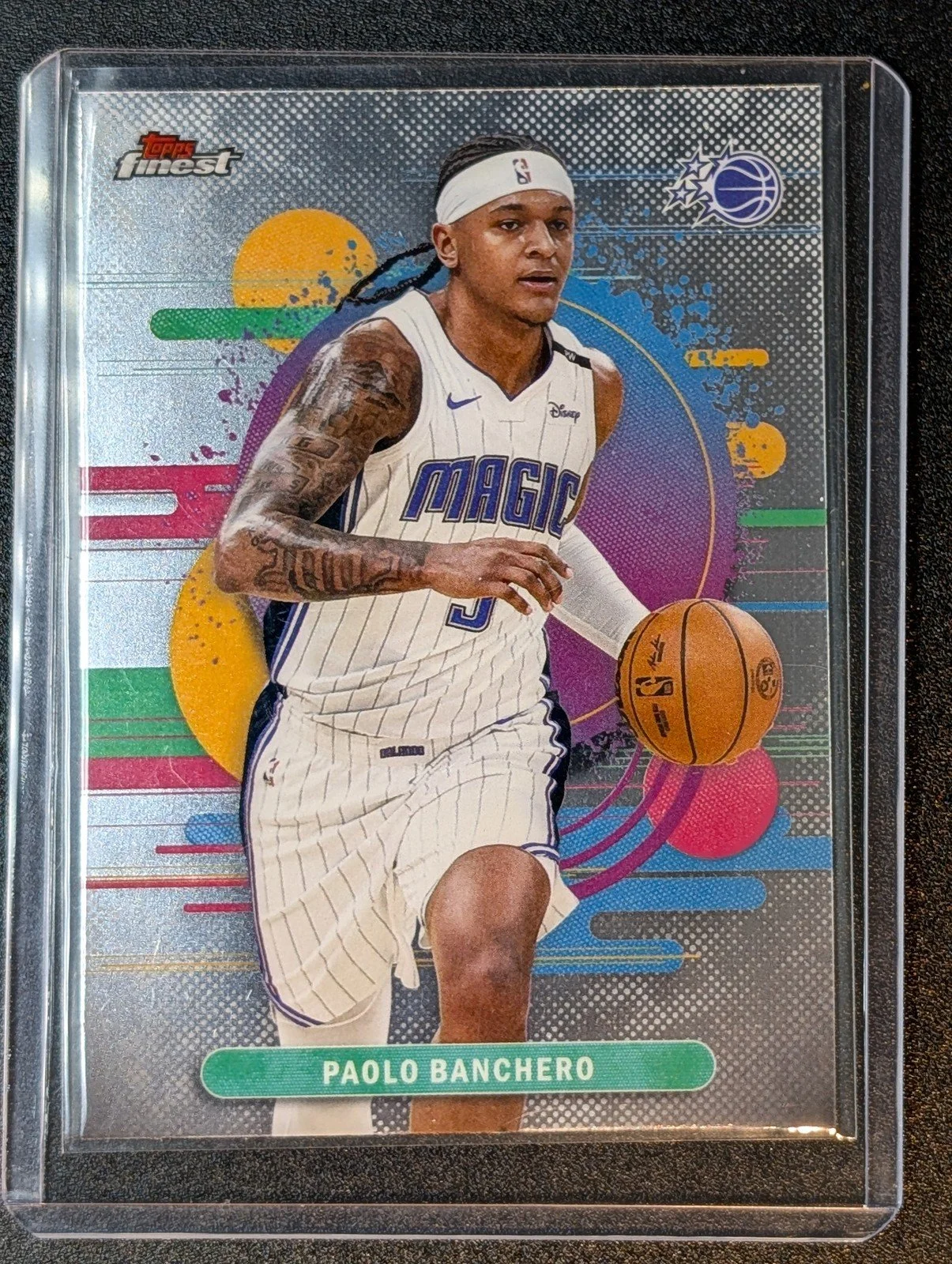 Front of 2025-26 Finest #154 Paolo Banchero