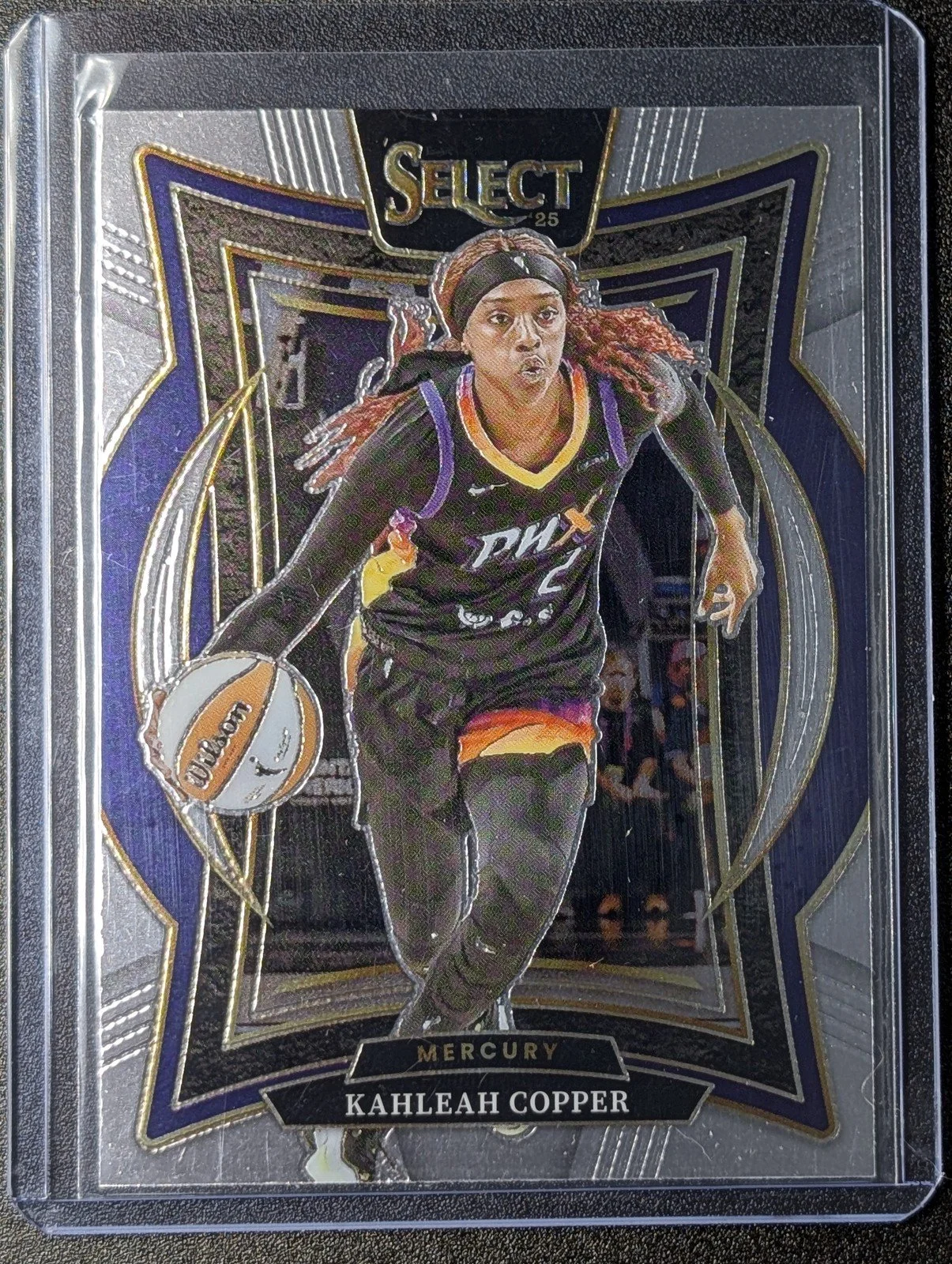 Front of 2025 Panini Select WNBA #6 Kahleah Copper