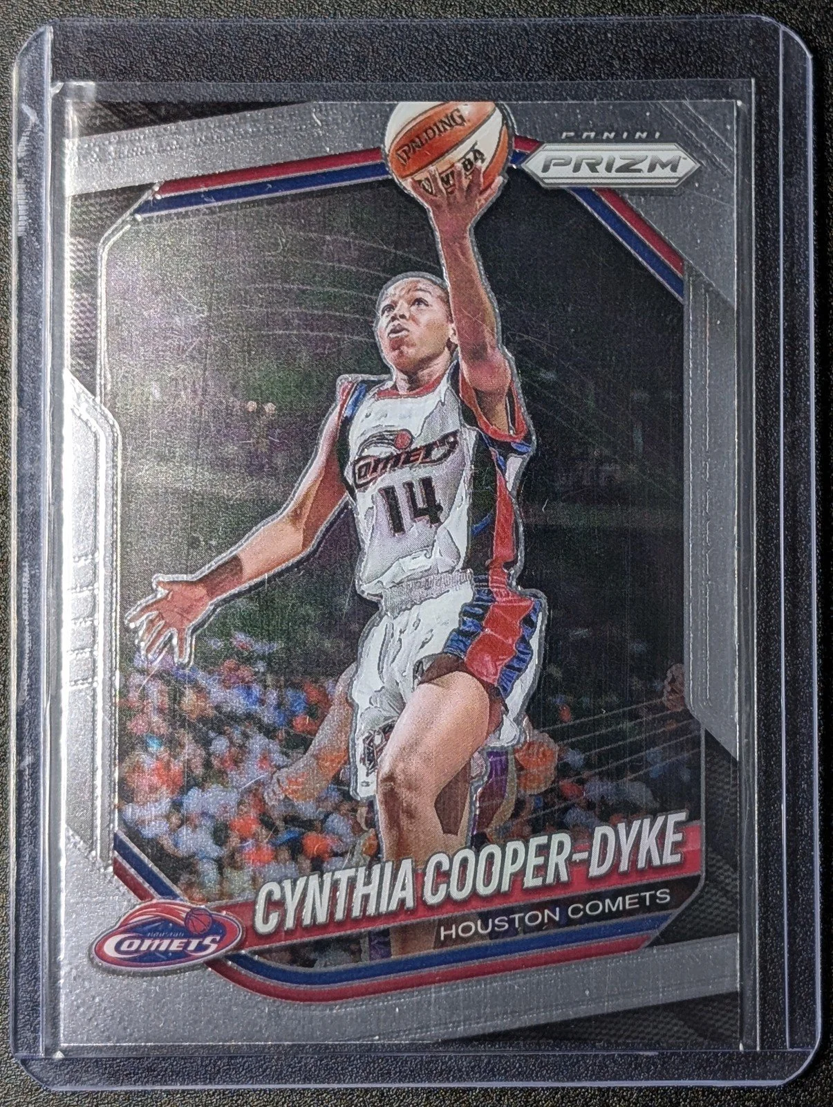 Front of 2025 Panini Prizm WNBA #71 Cynthia Cooper-Dyke