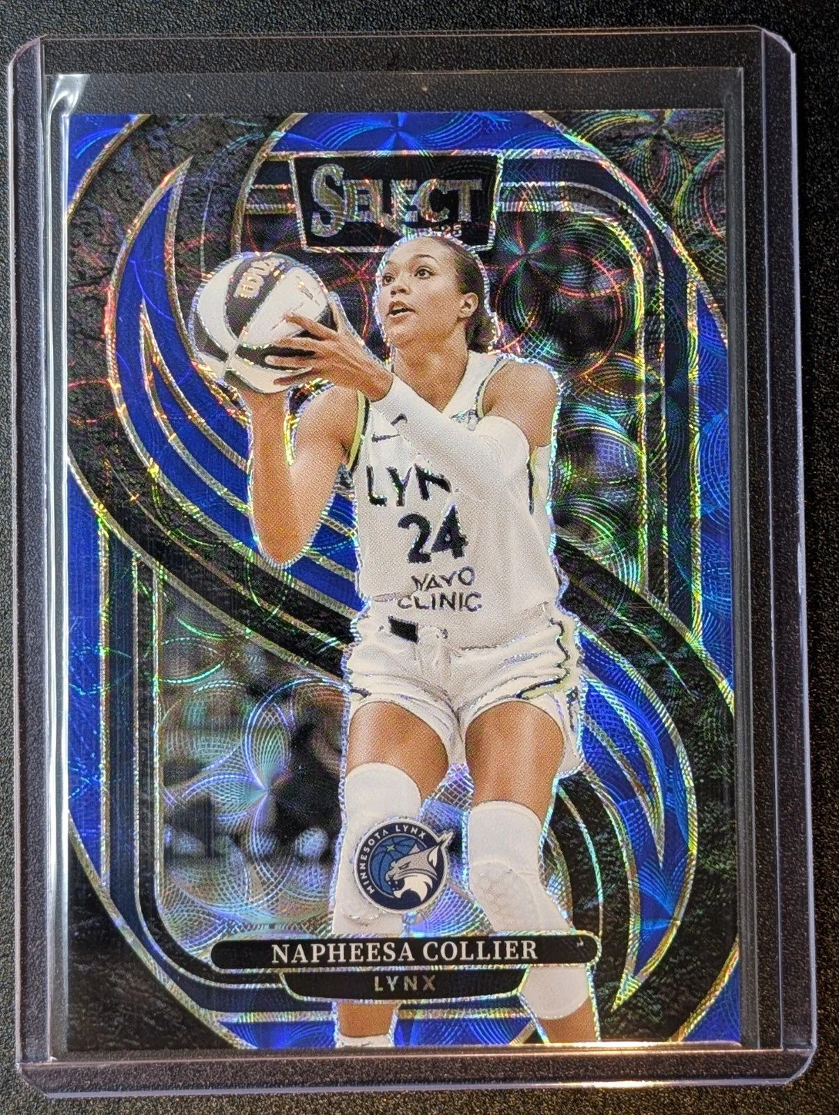 Front of 2025 Panini Select WNBA /199 Napheesa Collier #175