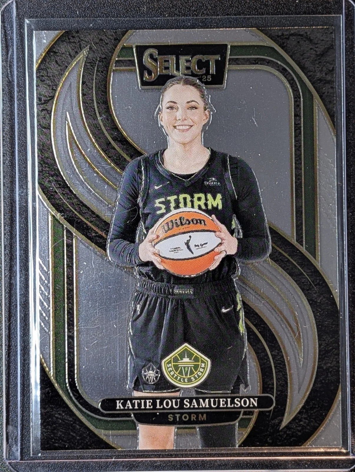 Front of 2025 Panini Select WNBA #143 Katie Lou Samuelson