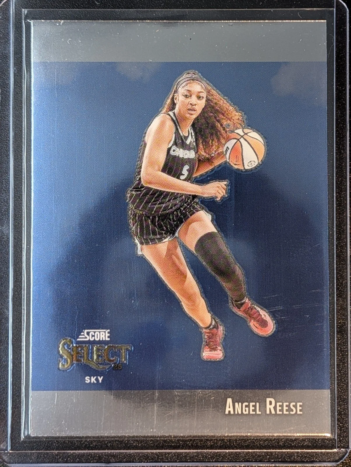 Front of 2025 Panini Select WNBA #6 Angel Reese Score Select Throwback