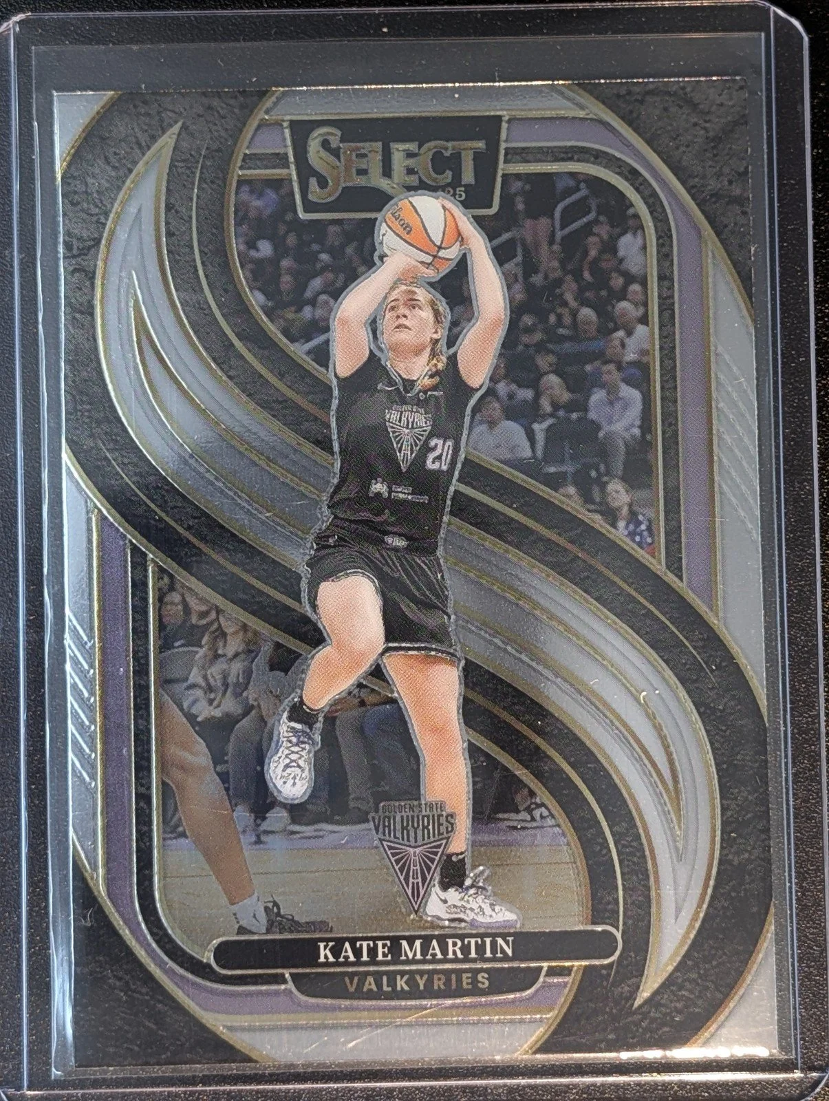 Front of 2025 Panini Select WNBA #101 Kate Martin
