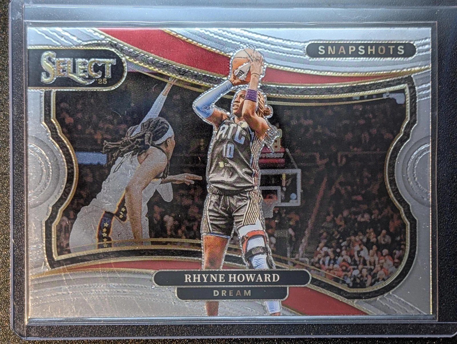 Front of 2025 Panini Prizm WNBA #11 Rhyne Howard Snapshots