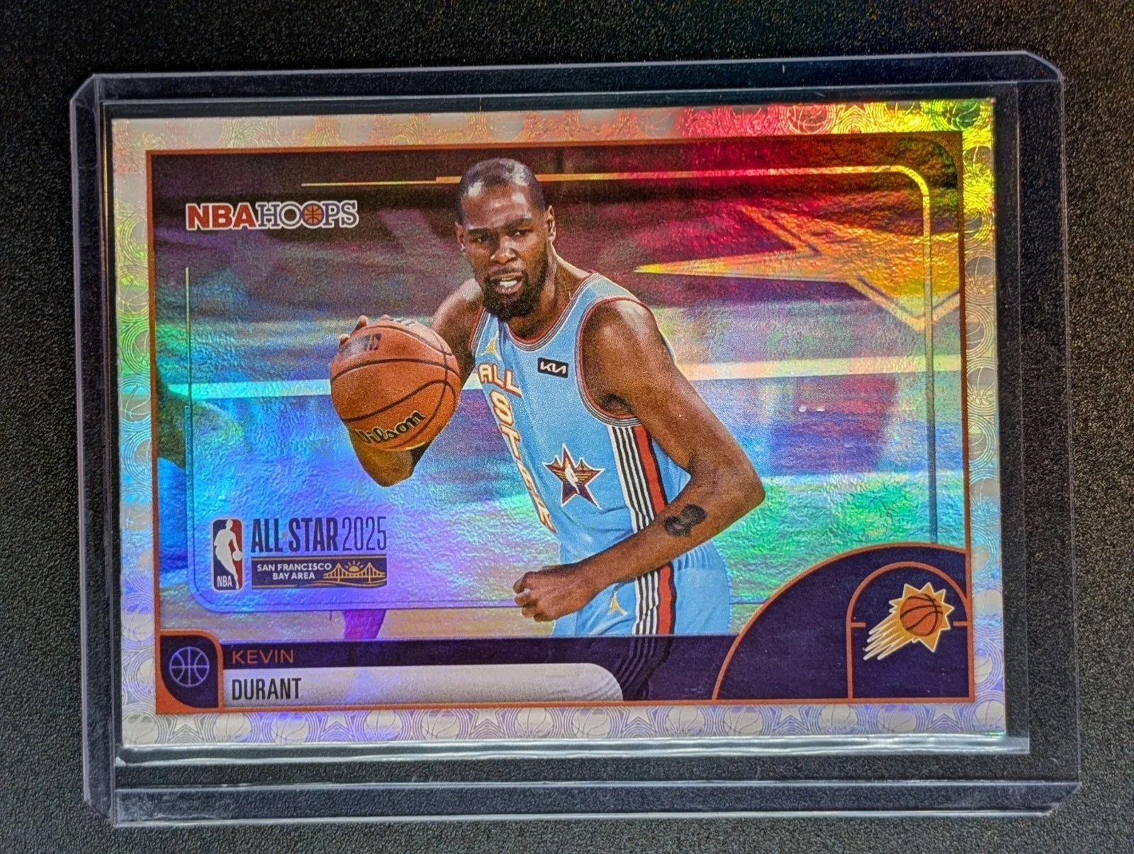 Front of 2025-26 Hoops #272 Kevin Durant