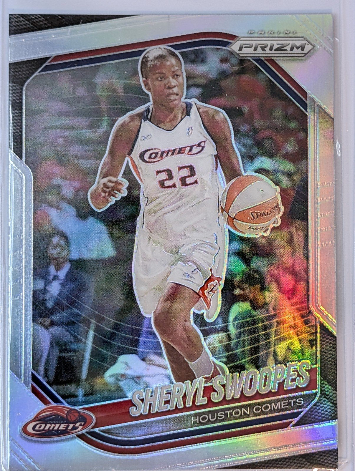 Front of 2025 Panini Select WNBA #21 Sheryl Swoopes
