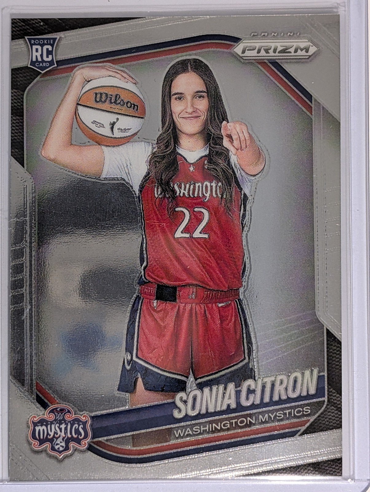 Front of 2025 Panini Prizm WNBA #148 Sonia Citron