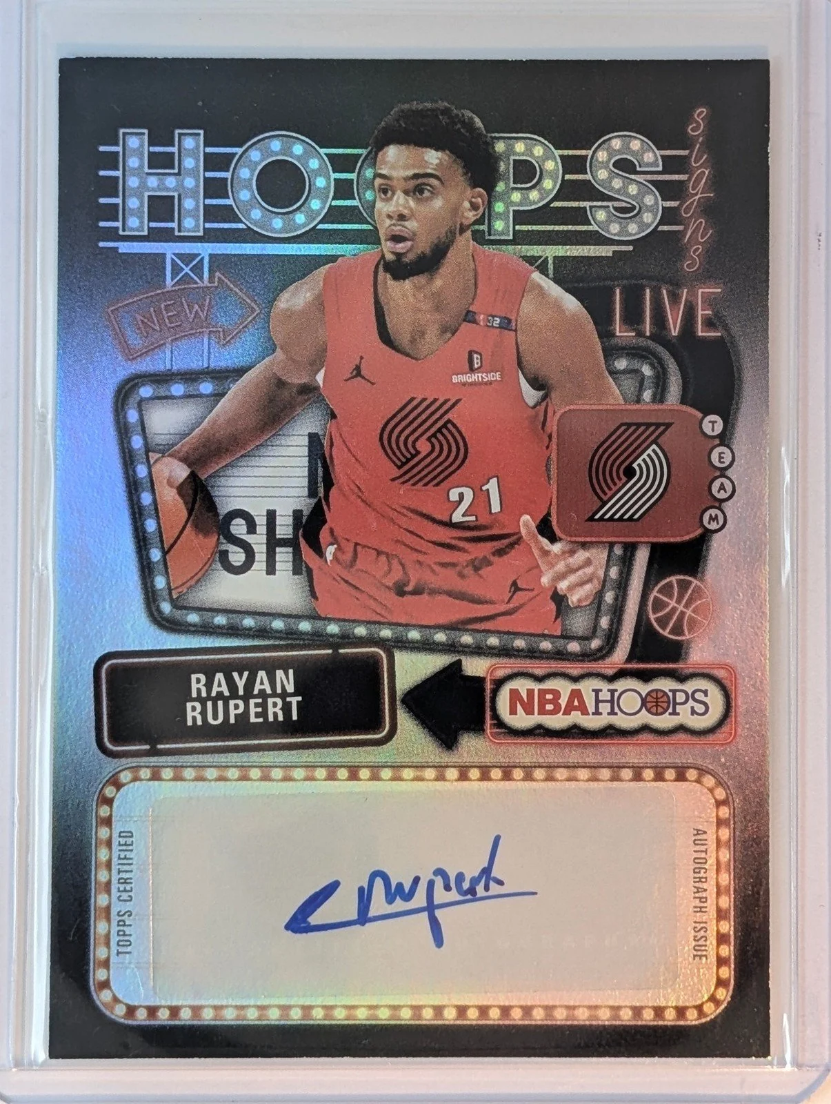 Front of Hoops #HS-RR Rayan Rupert Auto