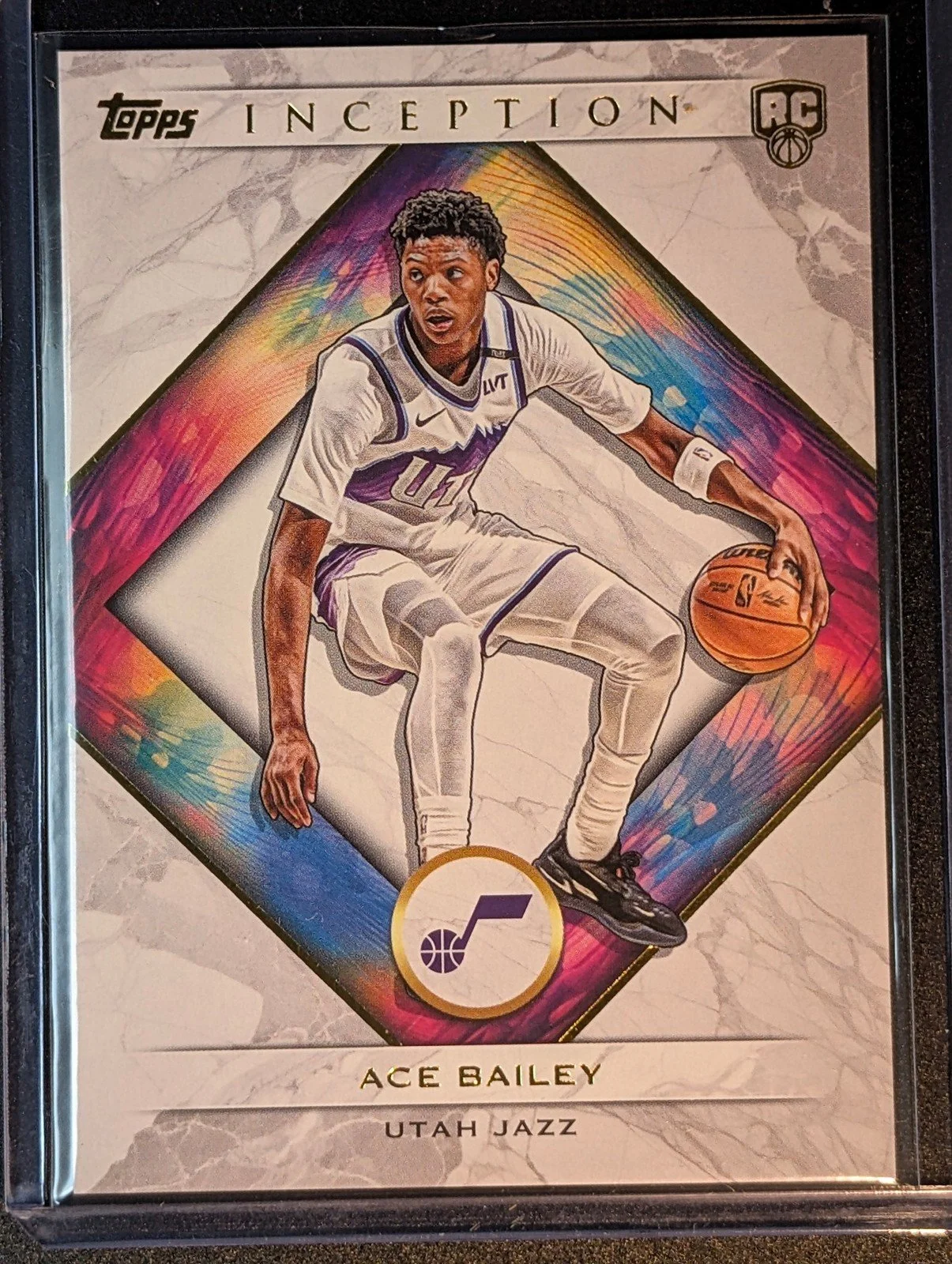Front of 2025-26 Topps Inception #72 Ace Bailey