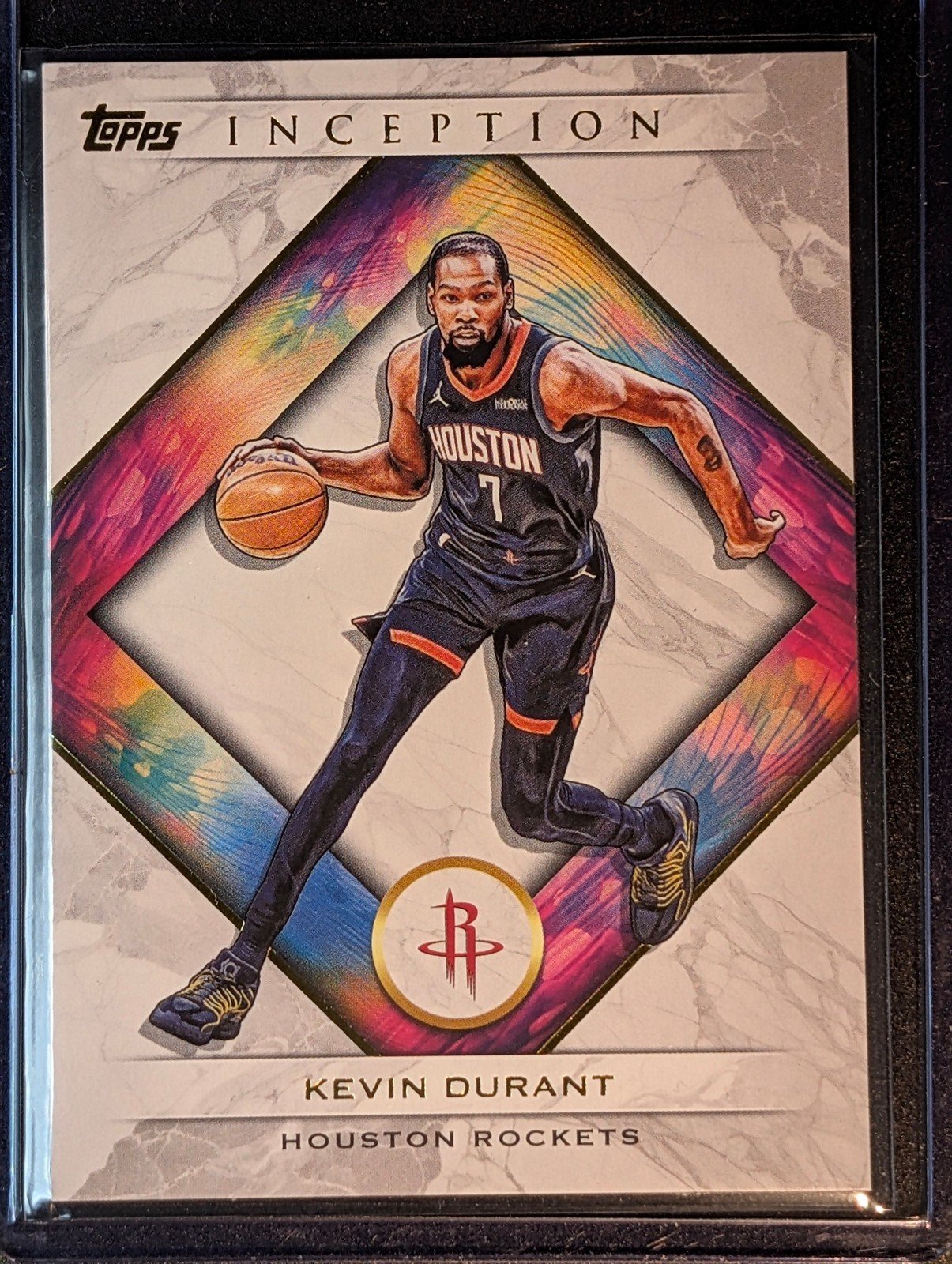 Front of 2025-26 Topps Inception #7 Kevin Durant