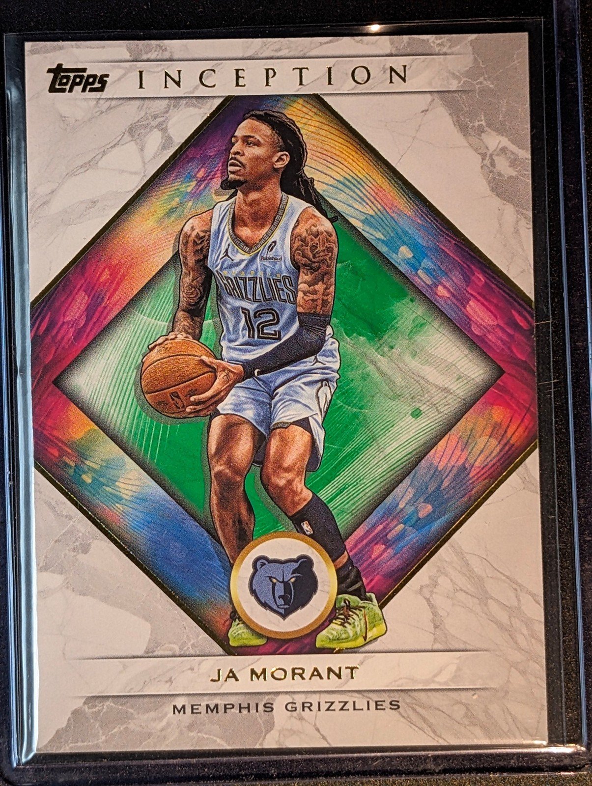 Front of 2025-26 Topps Inception #80 Ja Morant