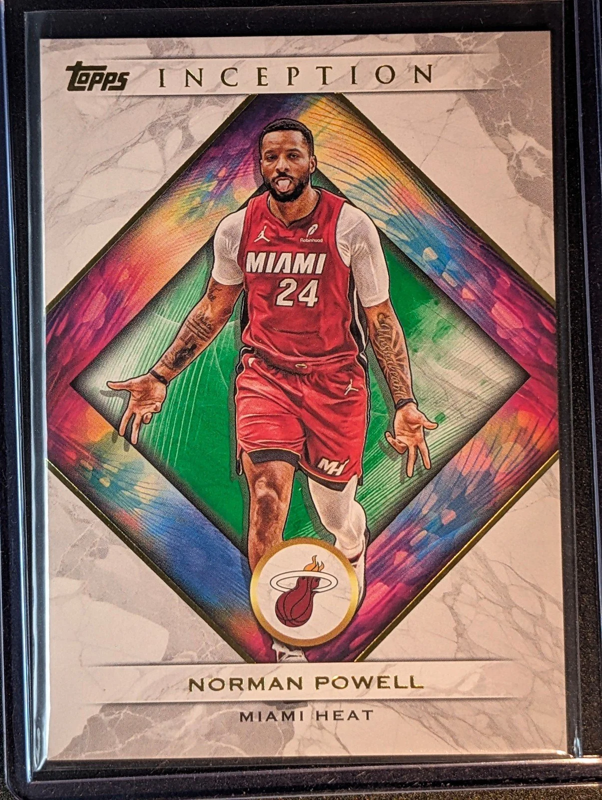 Front of 2025-26 Topps Inception #12 Norman Powell